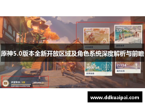 原神5.0版本全新开放区域及角色系统深度解析与前瞻