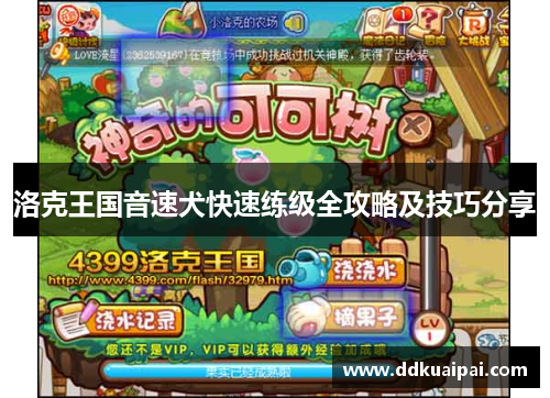 洛克王国音速犬快速练级全攻略及技巧分享